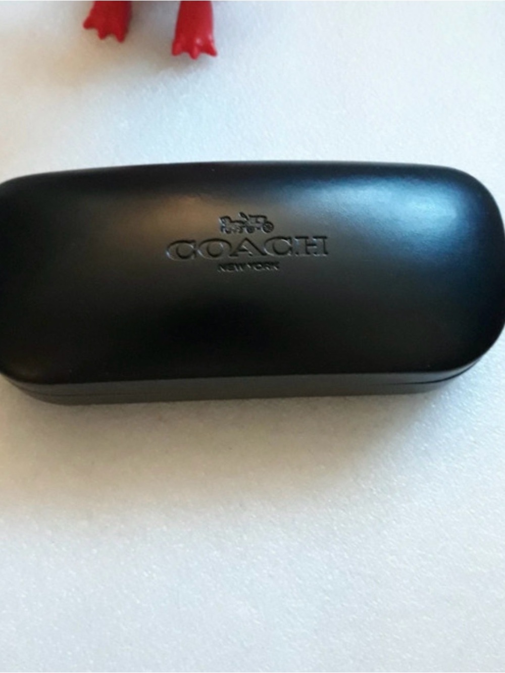 Coach Black Hard Sunglasses Case